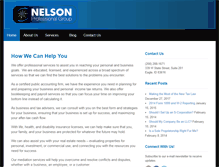 Tablet Screenshot of nelsonprogroup.com